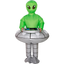 Opblaasbaar Alien Kostuum - Met UFO Benen - Voor Kinderen & Volwassenen