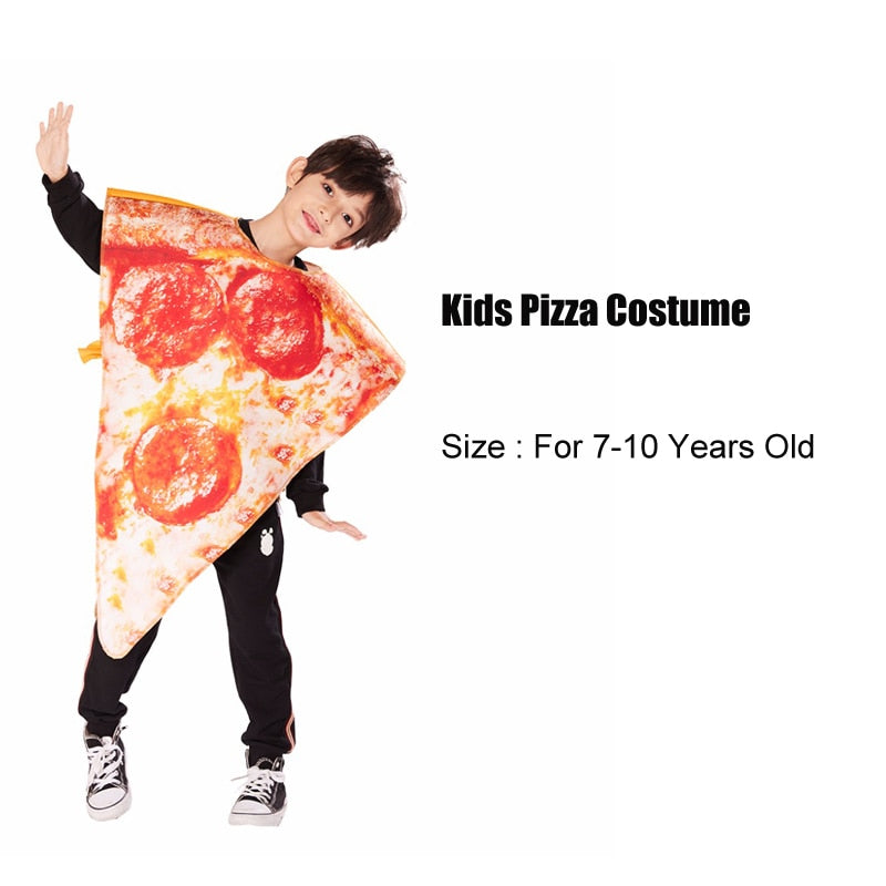 Pizza Kostuum - Voor Kinderen & Volwassenen