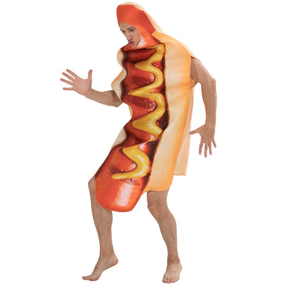 Hot Dog Kostuum - Voor Kinderen & Volwassenen