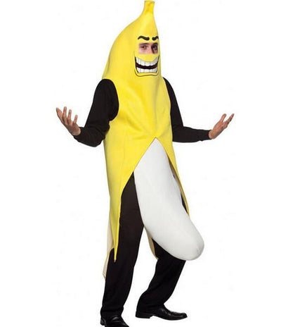 Bananen Kostuum - Voor Volwassenen - Unisex