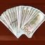 Money Gun - Geldpistool + 100 Geldbiljetten