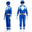 Power Ranger Kostuum Blauw
