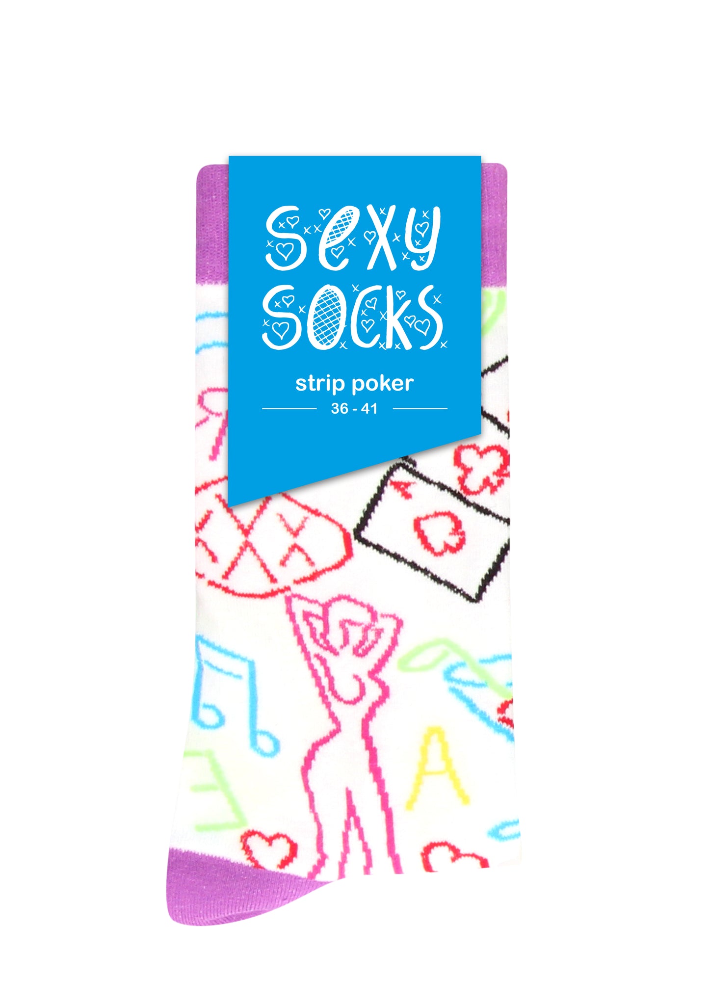 Sexy Socks - Strip Poker Sokken