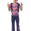 Retro 60er 70er - Hippie Kostüm - Für Männer 