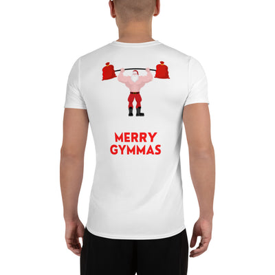 Heren Kerst Sportshirt Merry Gymmas