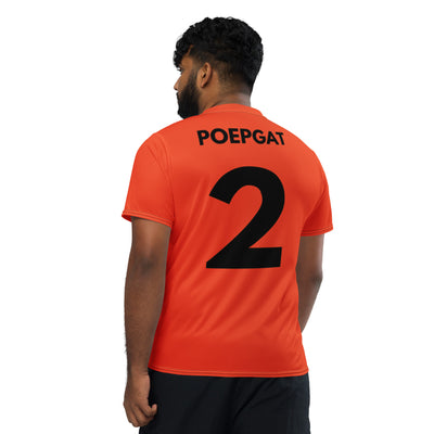 Poepgat Voetbal Shirt Oranje