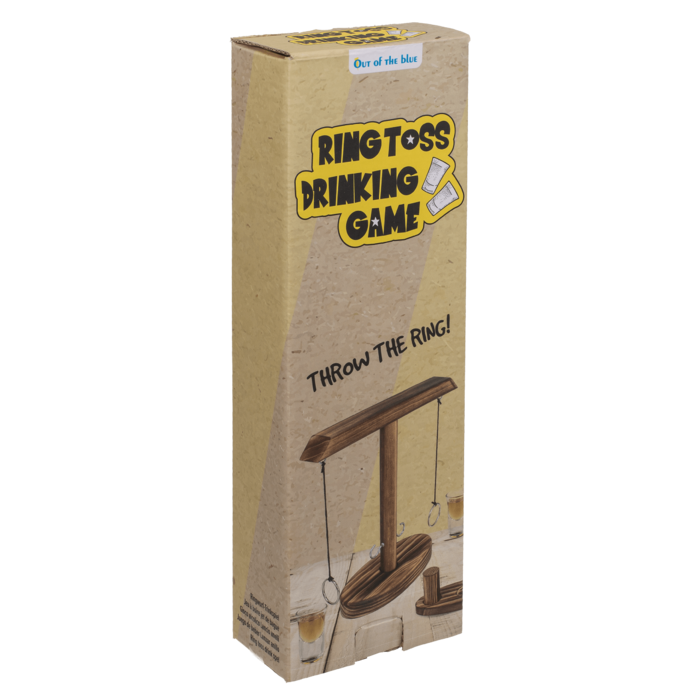 Ring Toss Drankspel + 2 Shotglazen