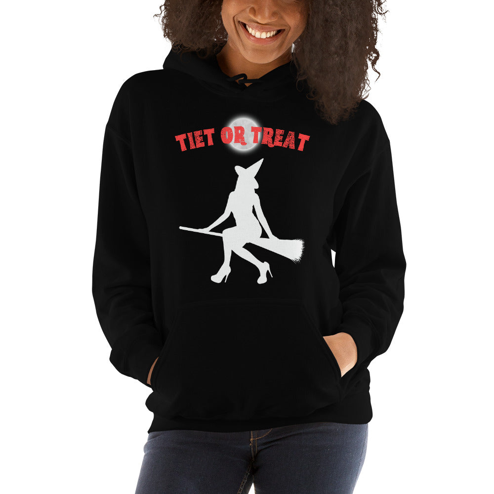 Tiet Or Treat Uniseks Hoodie