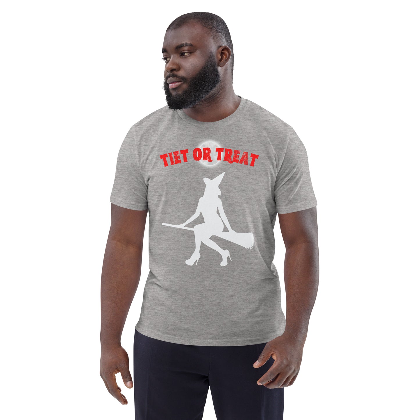 Tiet Or Treat Uniseks T-shirt