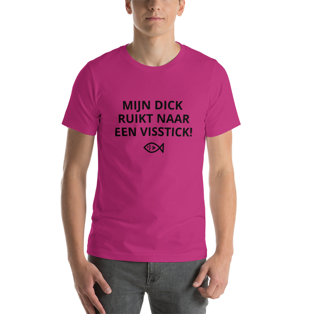 T-shirt - Mijn Dick Ruikt Naar Een Visstick
