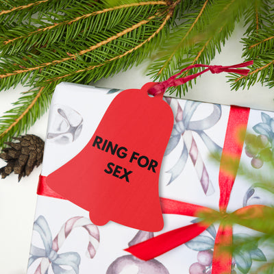 Houten Ring For Sex Kerstbel